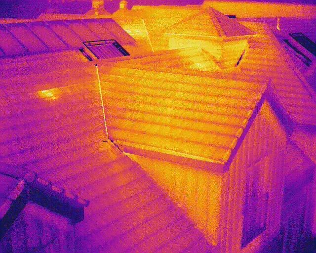 Thermal Imaging Roof Survey Image Nottingham
